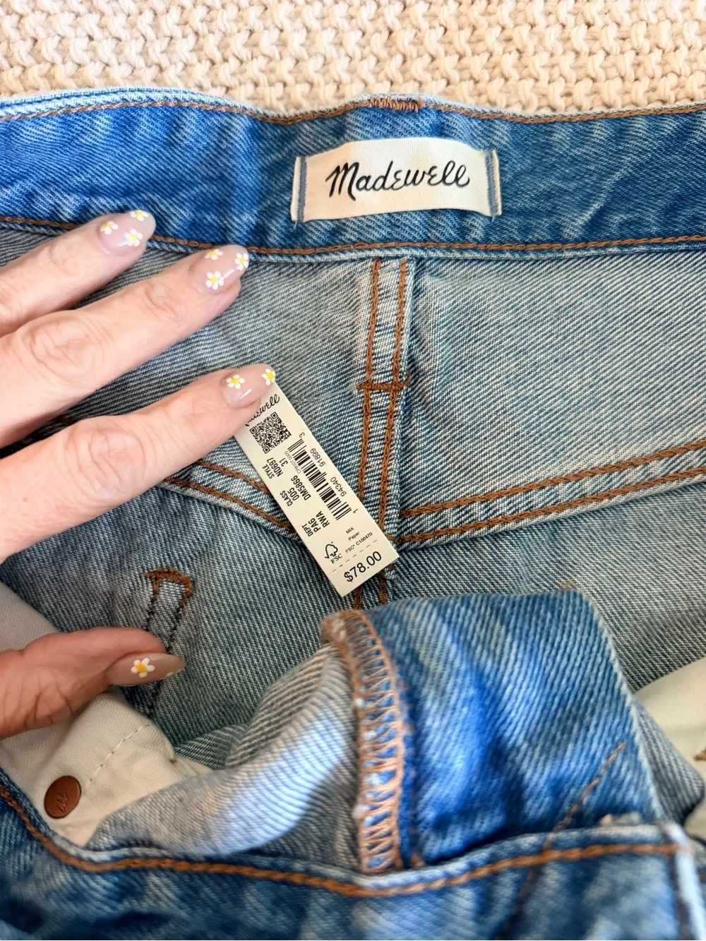 💙 Madewell Relaxed Denim Shorts | Women’s Size 31 | NWT
